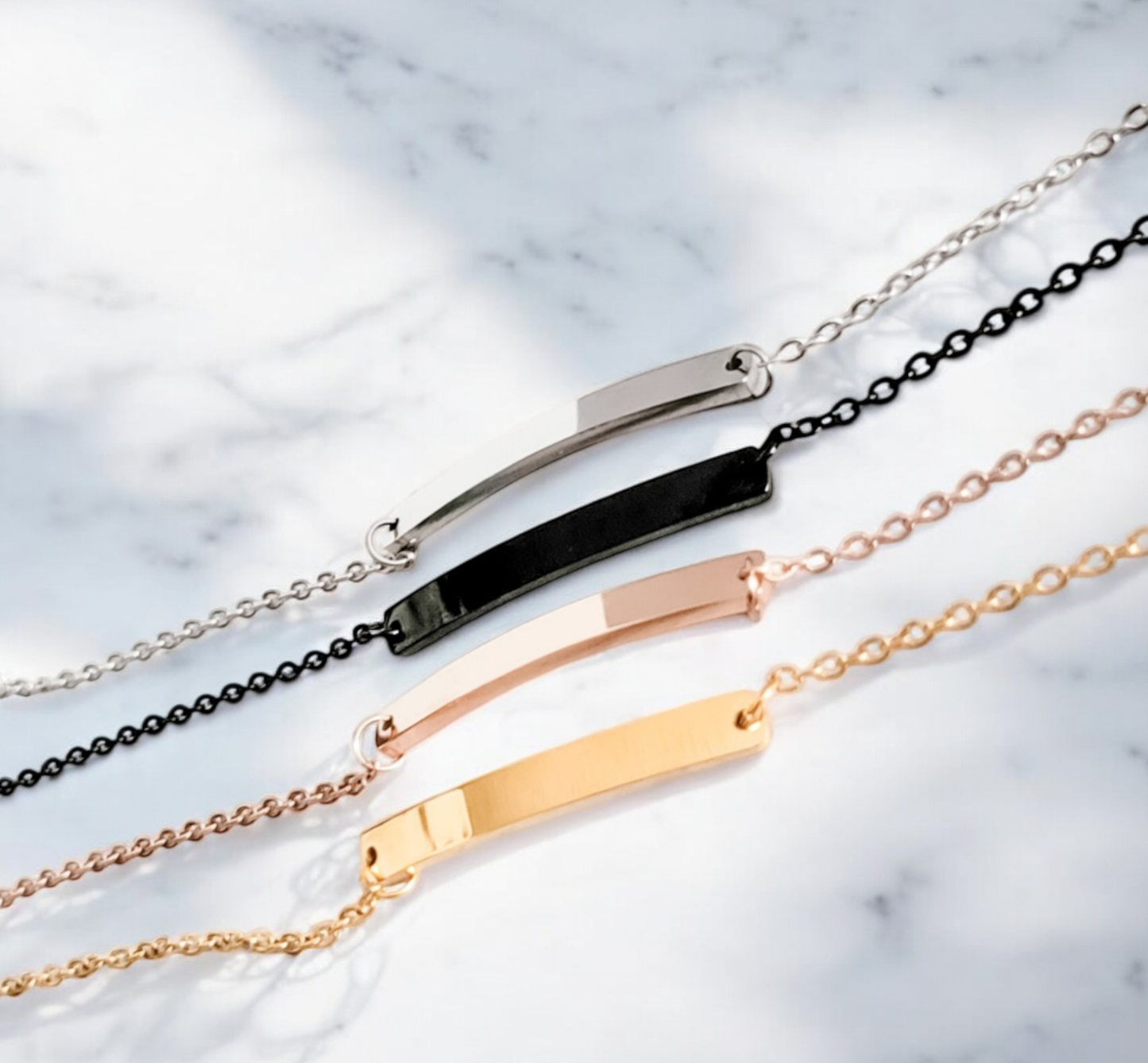 Personalized Adventure Bracelet β Custom Engraved Hiking Jewelry for Travelers