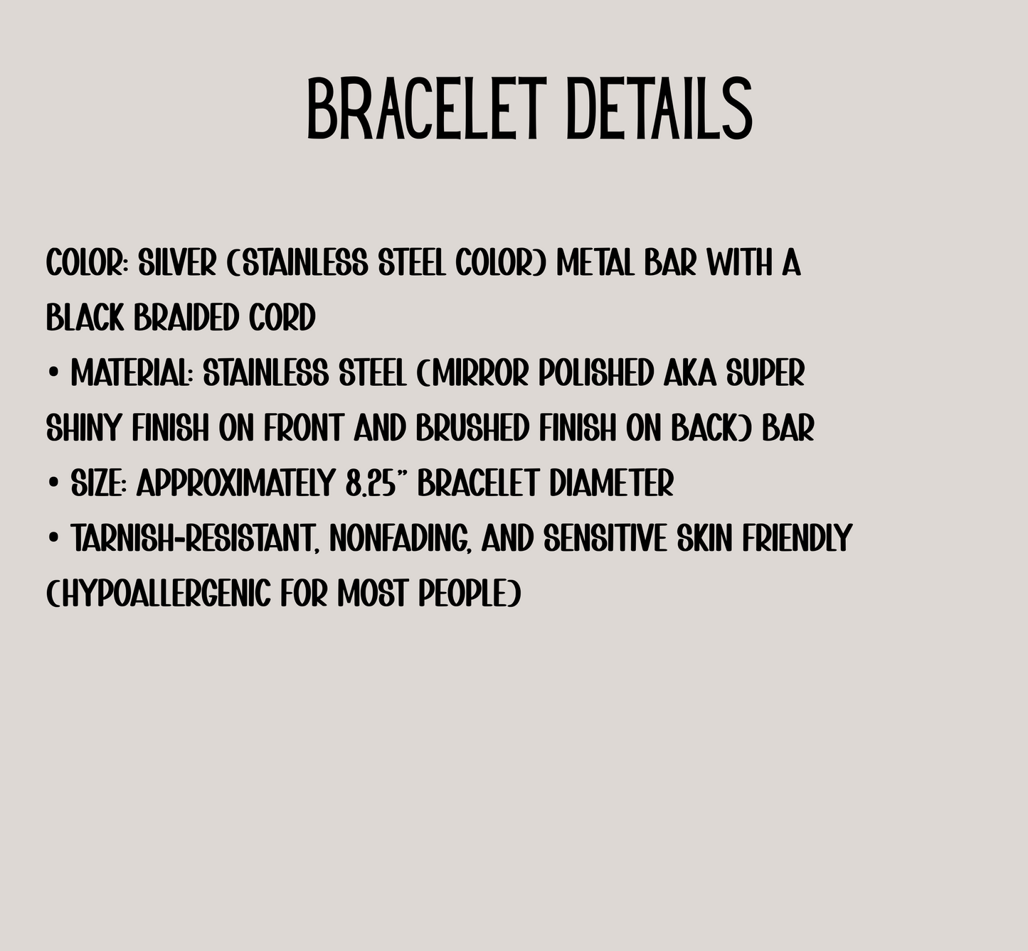 Personalized Men’s Woven Engraved Bracelet – Custom Adjustable Cord Bracelet Gift for Him, Husband, Dad, or Boyfriend