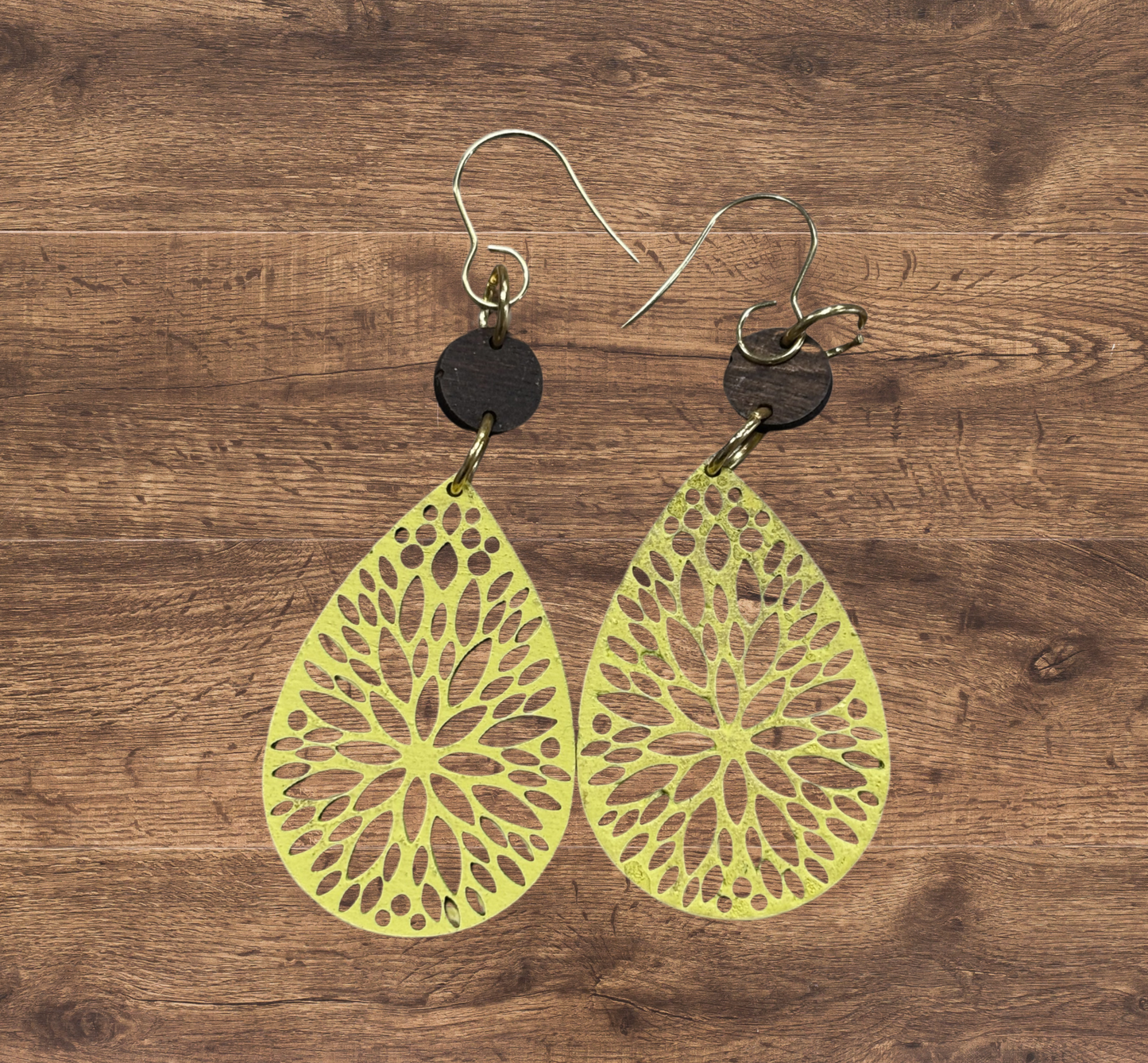 Rustic Romance Lace-Cut Teardrops - Handmade Bride’s Something New
