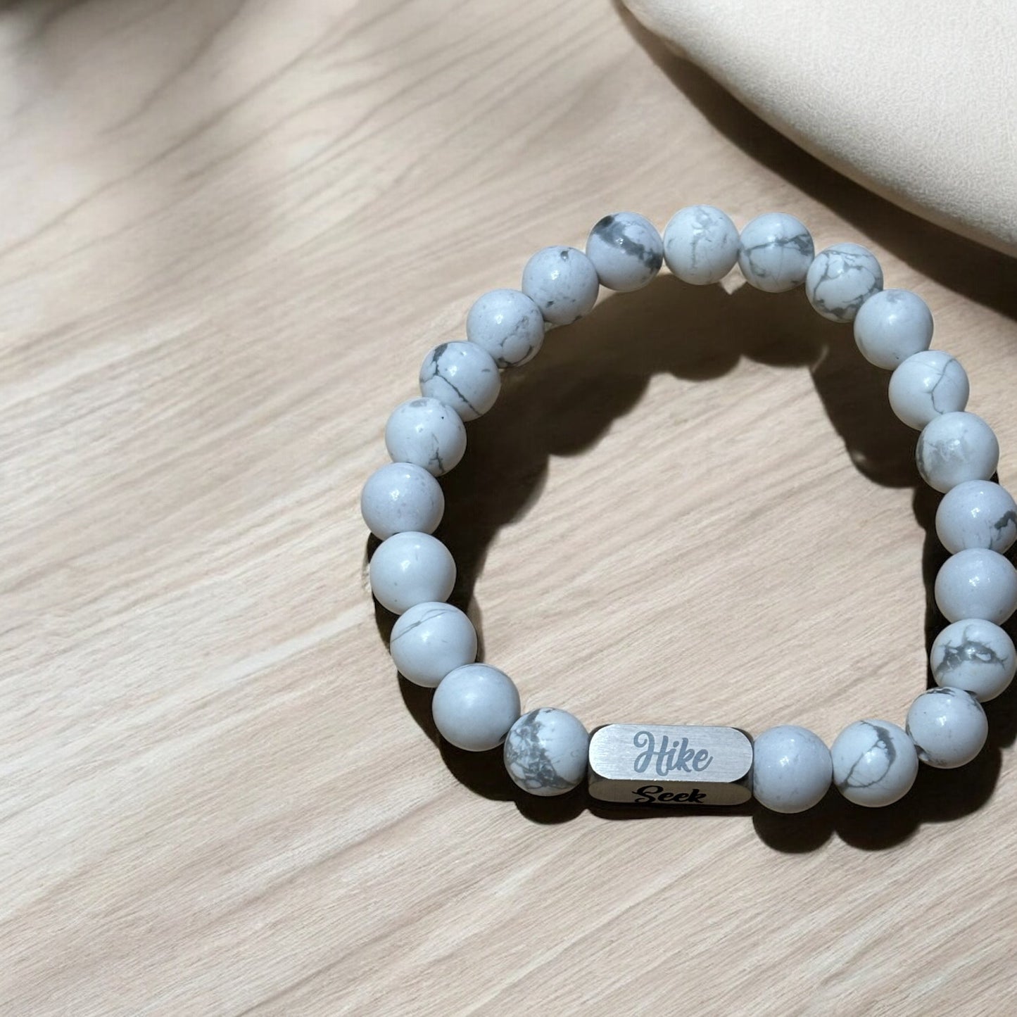 Personalized Inspirational Stone Bracelet – Custom Engraved Gift for Best Friend, Her, or You